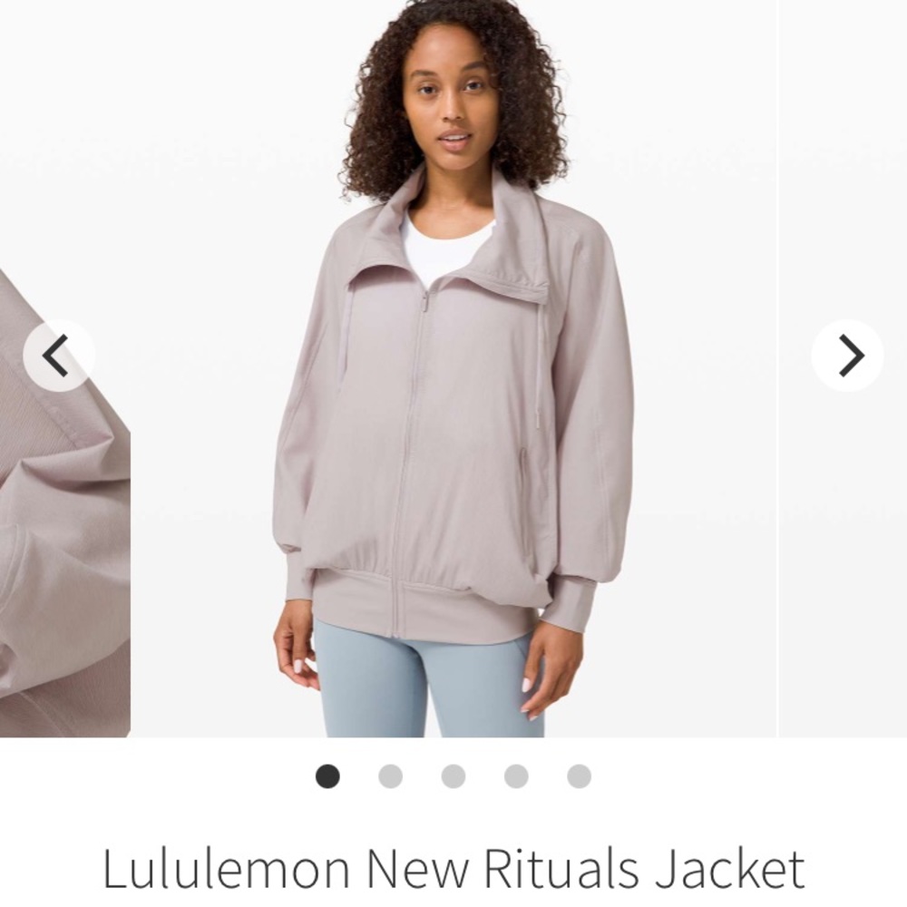 Lululemon New Rituals Jacket in Iced Iris
